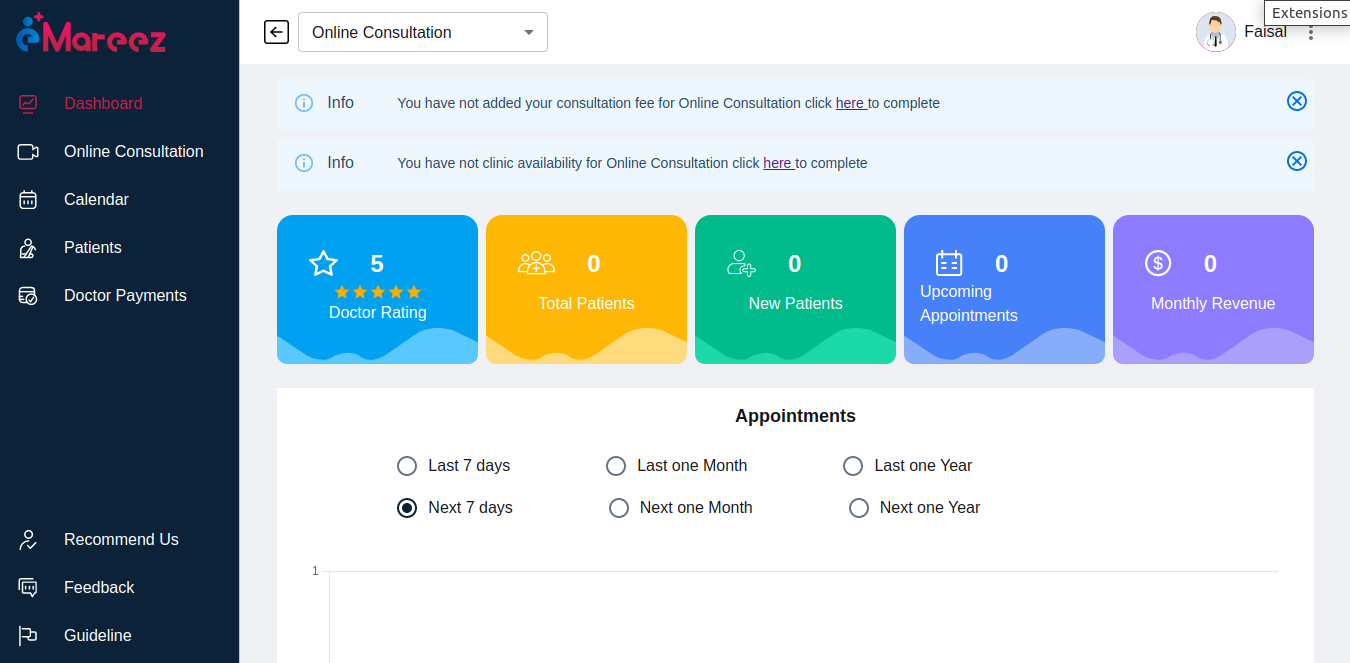 E-Mareez Dashboard